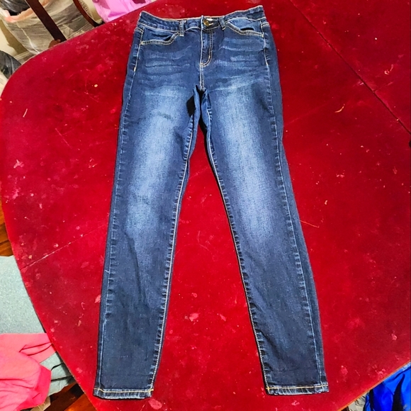 Ultimate Jegging Denim - Ultimate Jegging High-rise Blue Jeans Pants 👖